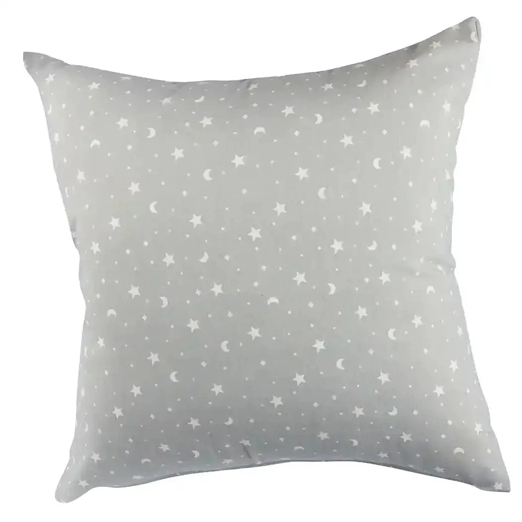 Cojín de lona española con estrellitas | mueblesamerica.cl