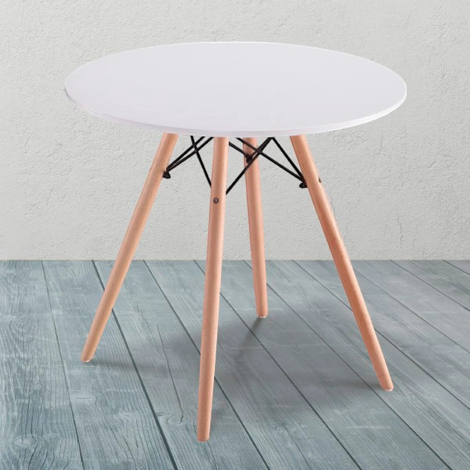 Mesa Eames 100 cm redonda - Blanca