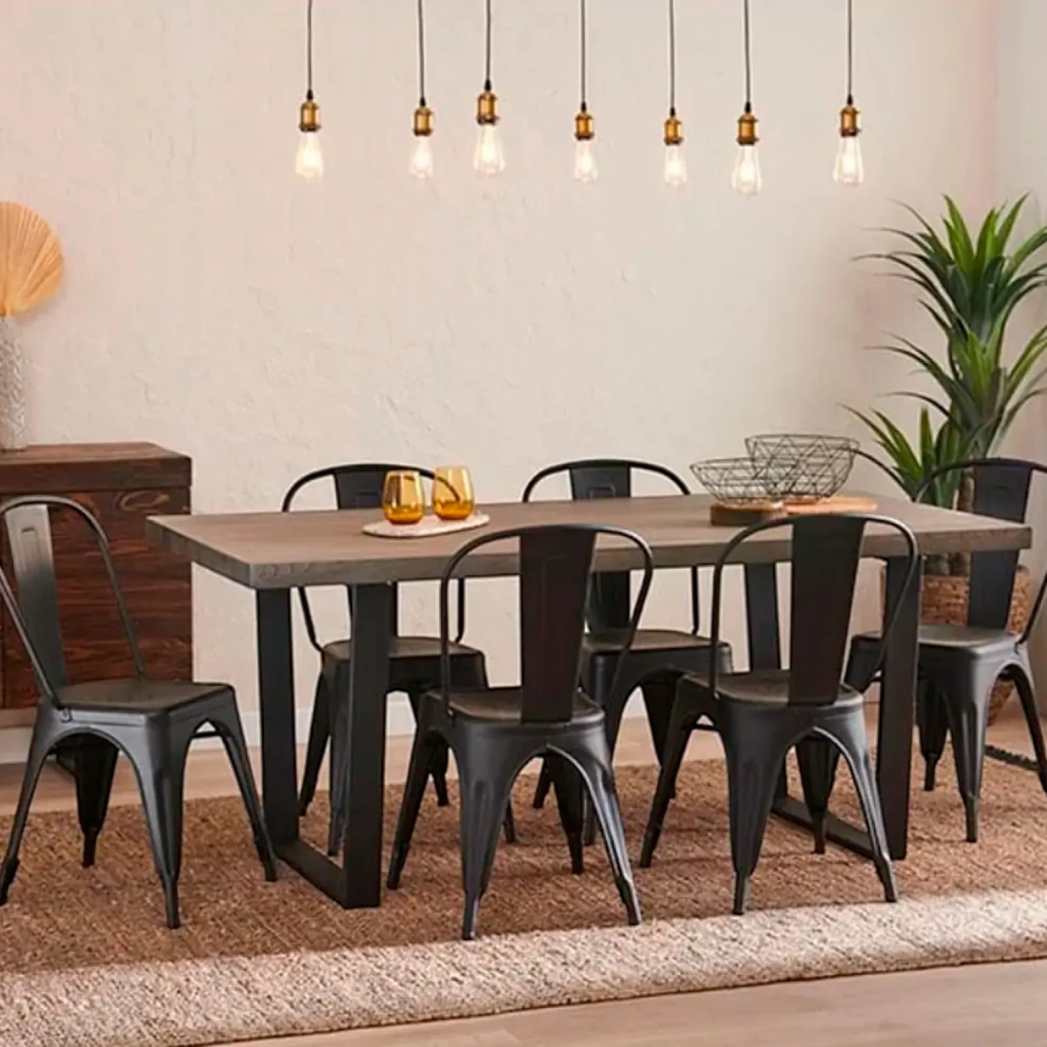 Mesa Industrial MDF 140 x 90 cm