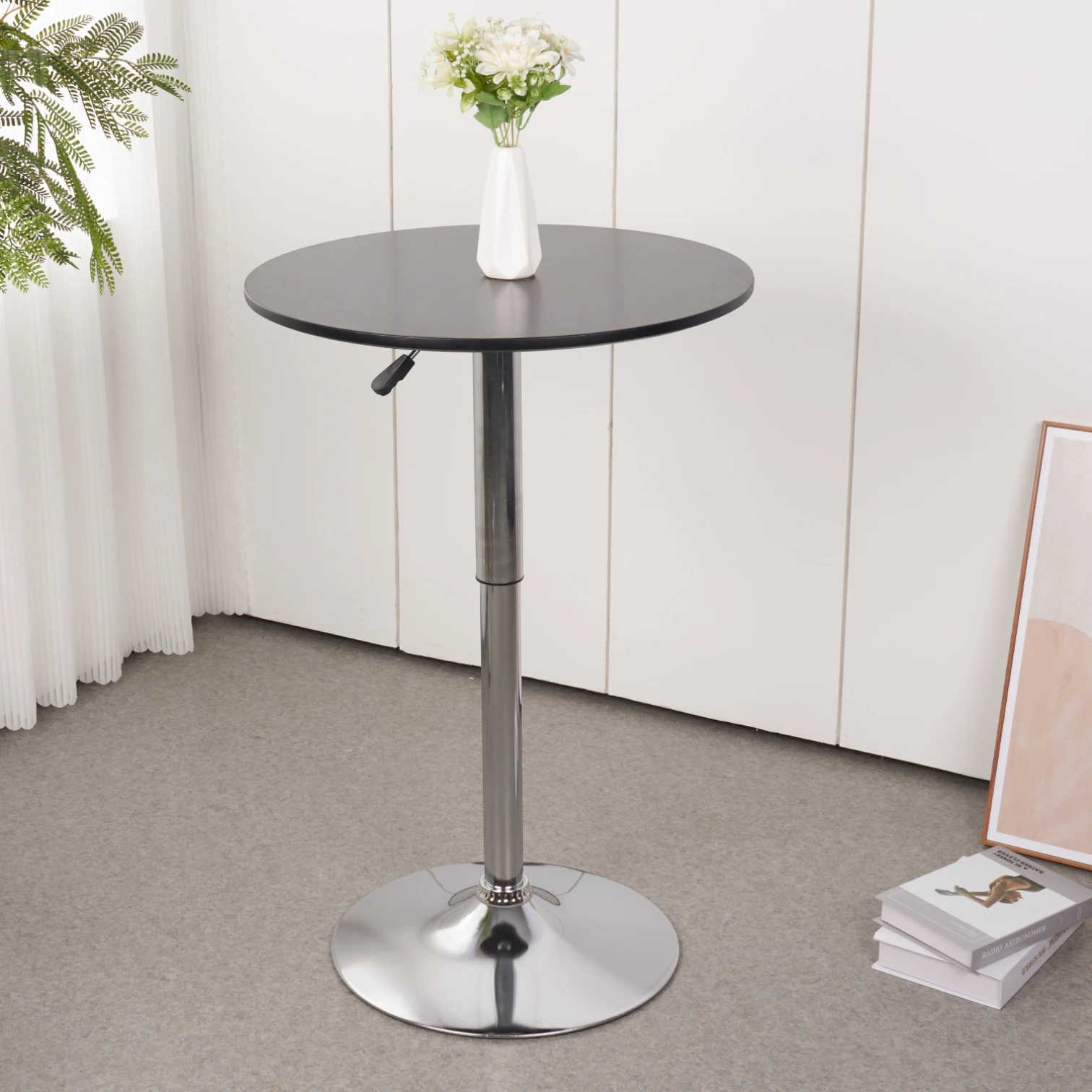 Mesa de centro alta ajustable - Negra