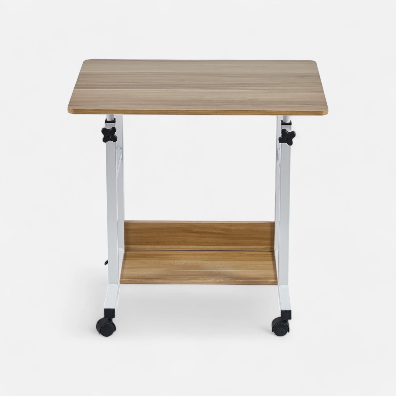 Mesa de computador ajustable roble 2.0