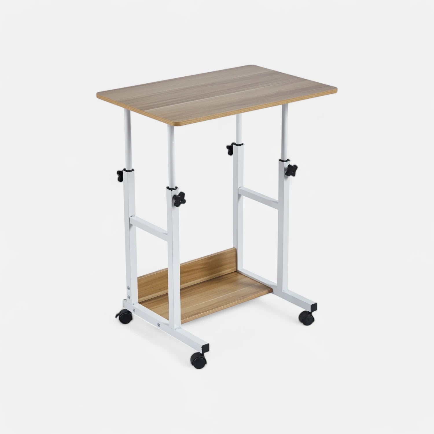 Mesa de computador ajustable roble 2.0