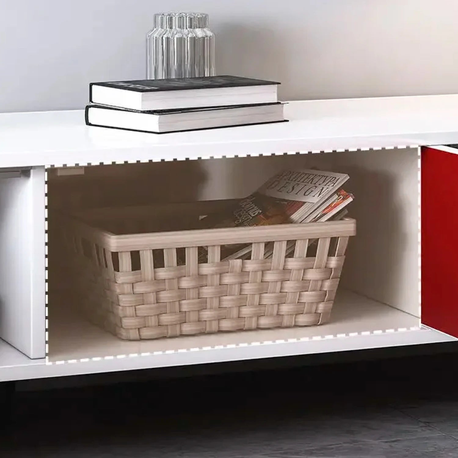 Rack de TV o Buffet con Cajones Alpine