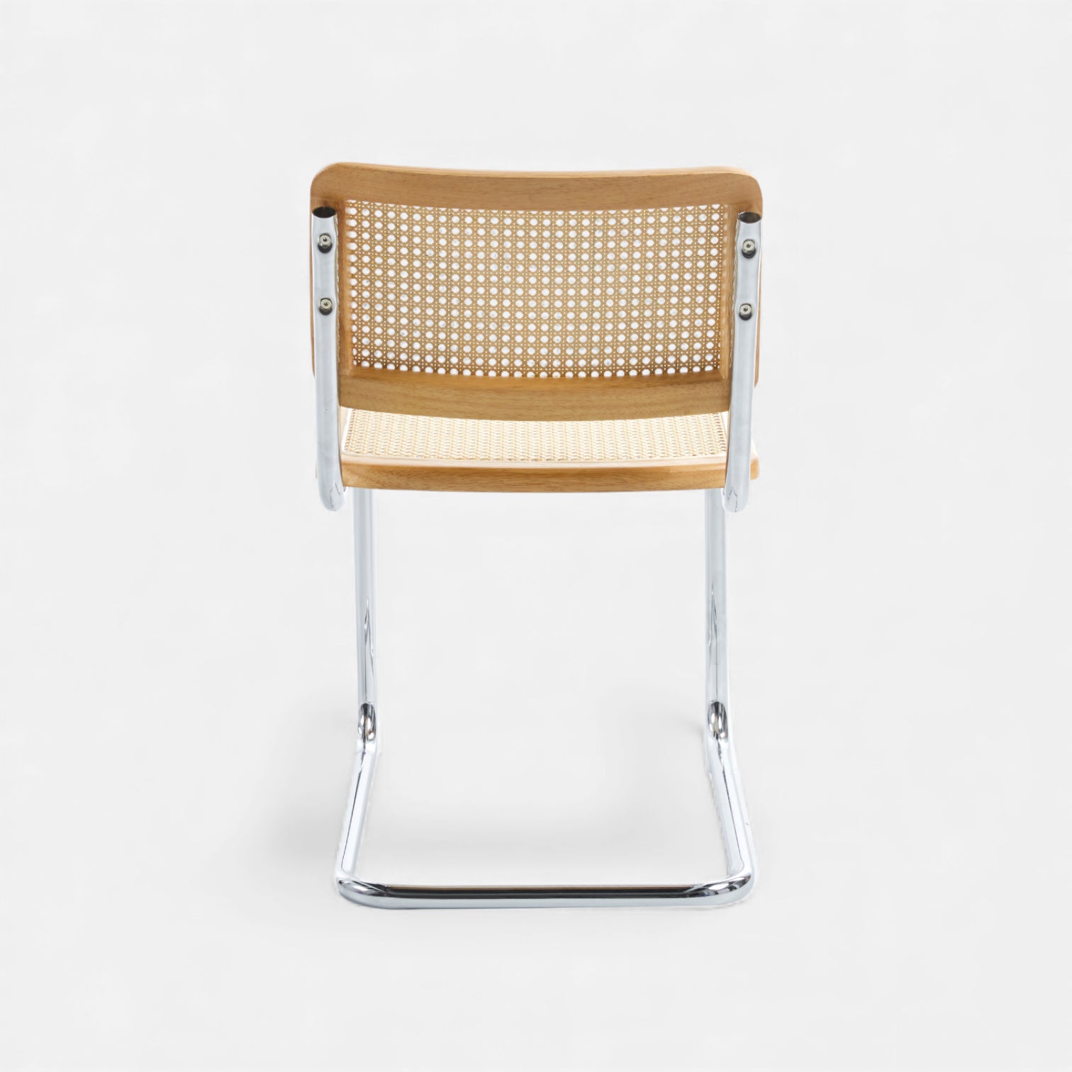 Silla Breuer Madera y Rattan - Madera