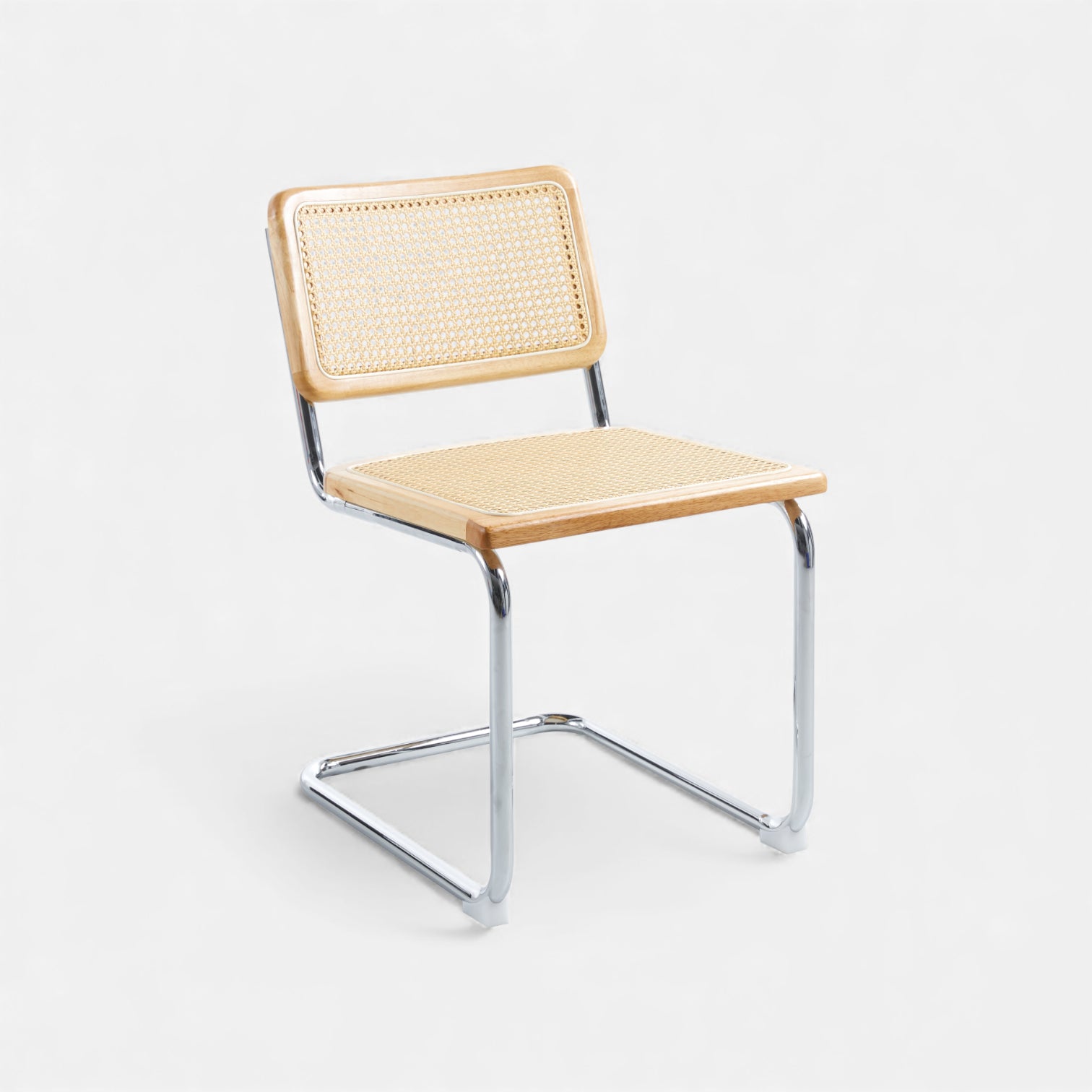 Silla Breuer Madera y Rattan - Madera
