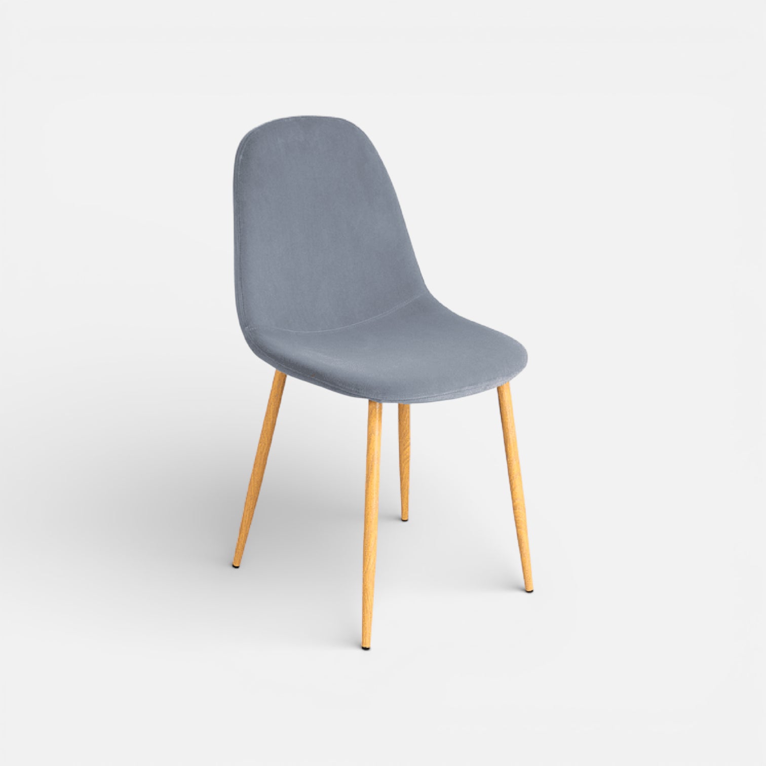 Silla Spoon Velvet - Gris