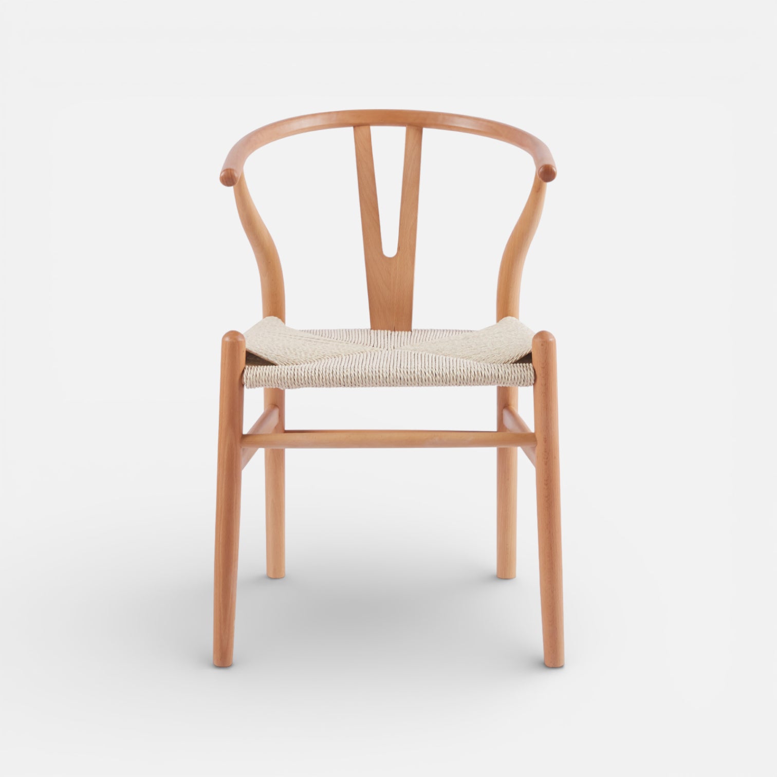 Silla Wishbone de madera elegante | mueblesamerica.cl