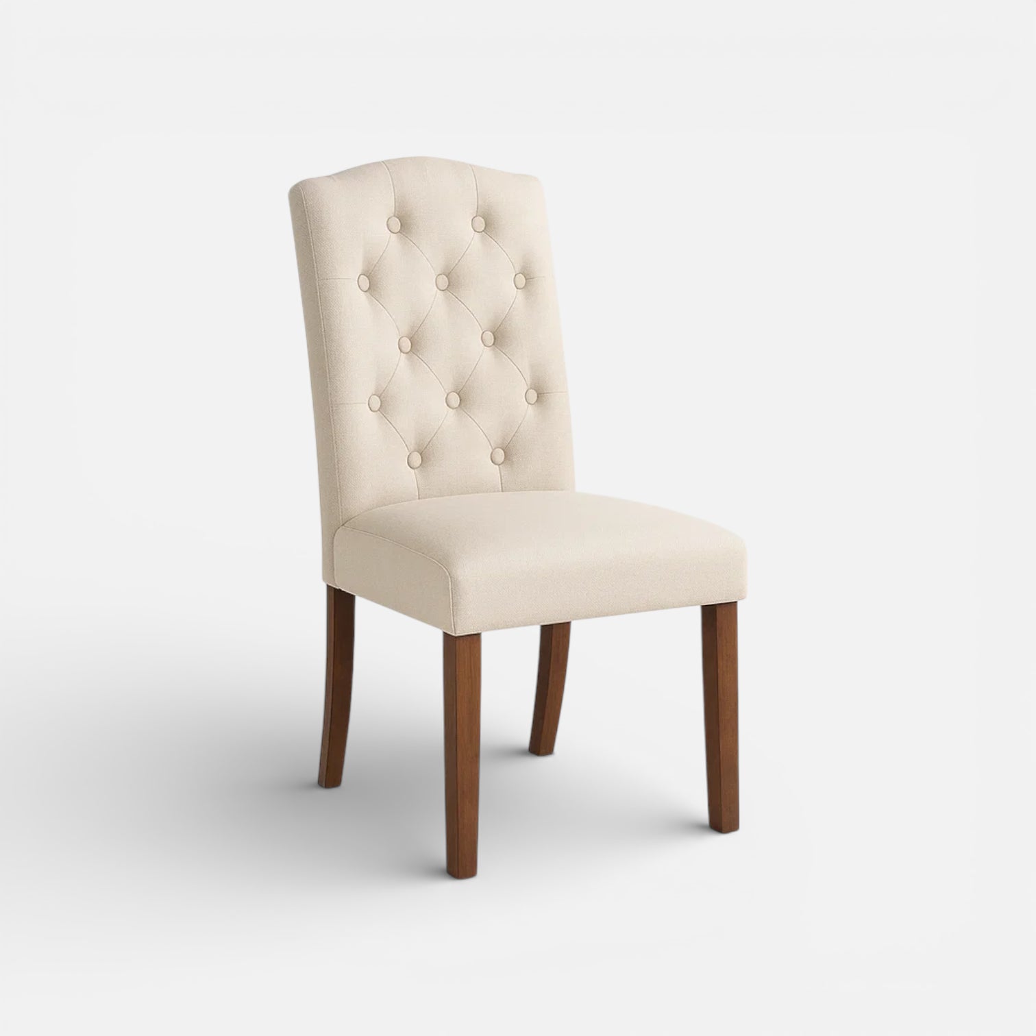 Silla de comedor acolchada en madera | mueblesamerica.cl