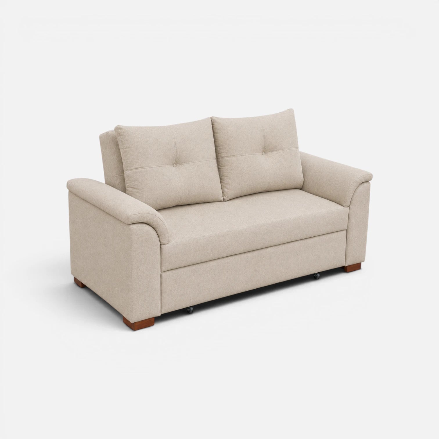 Sofá Cama Elena Tela Lino Finesse Beige