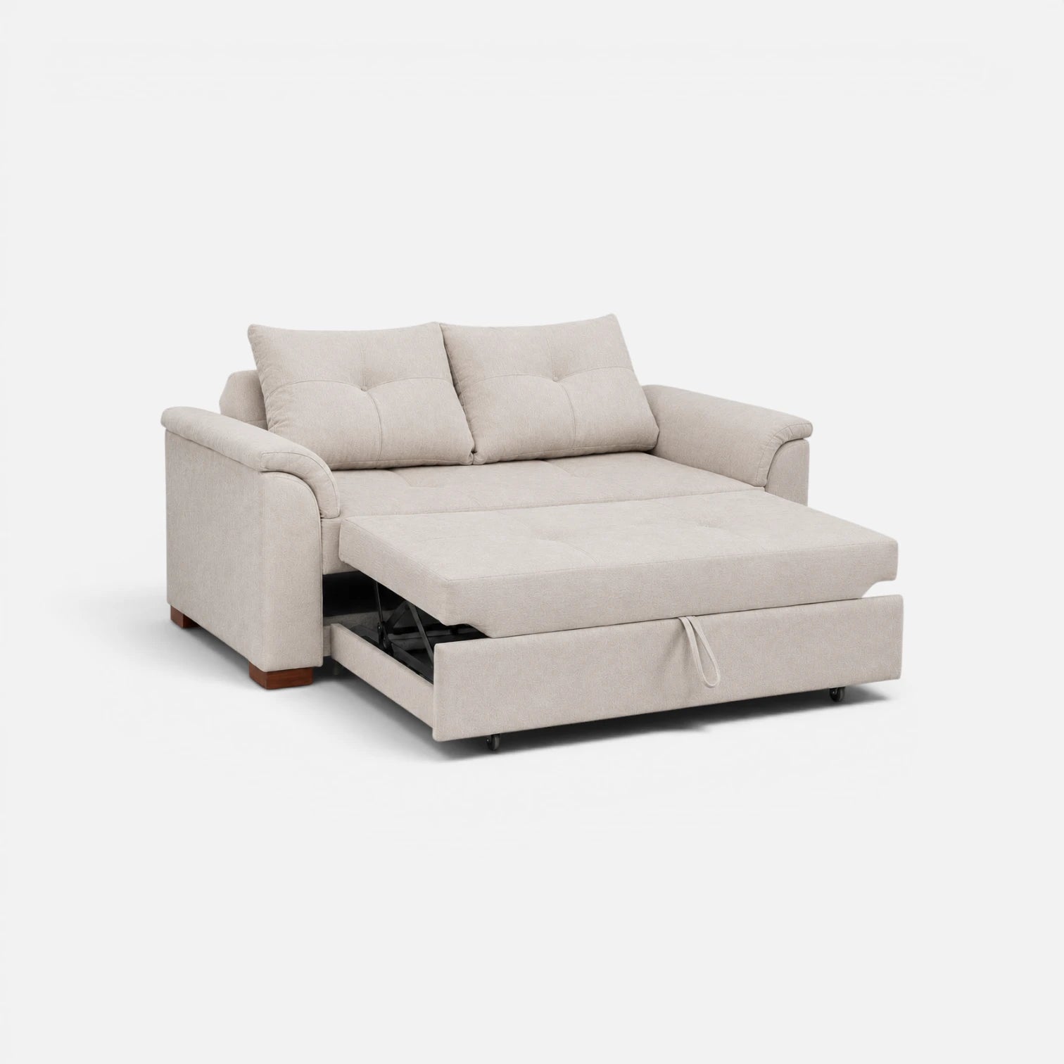 Sofá Cama Elena Tela Lino Finesse Beige