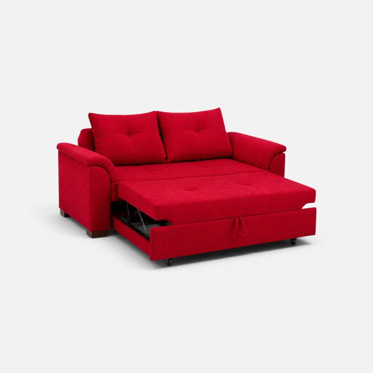 Sofá Cama Elena Tela Lino Finesse Burdeo