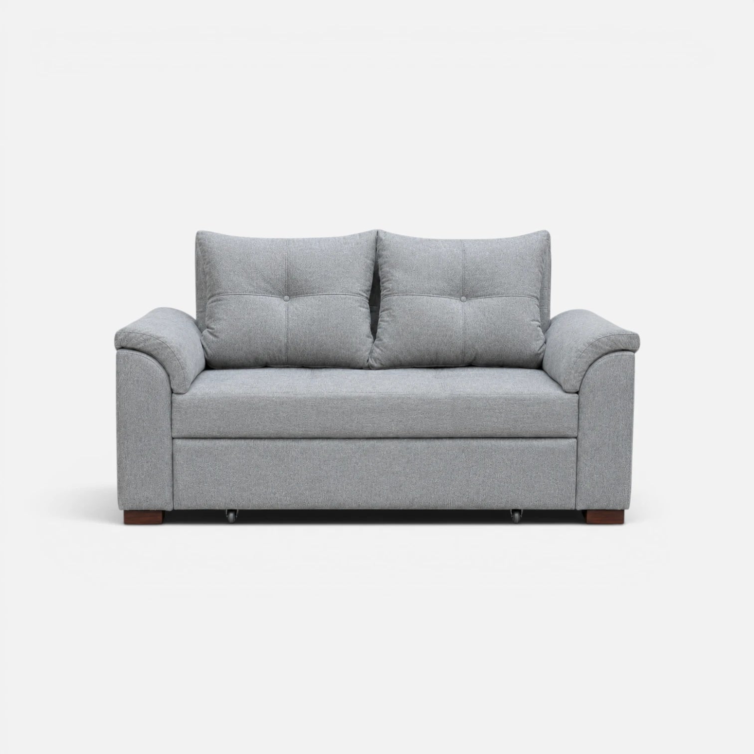 Sofá Cama Elena Tela Lino Finesse Gris