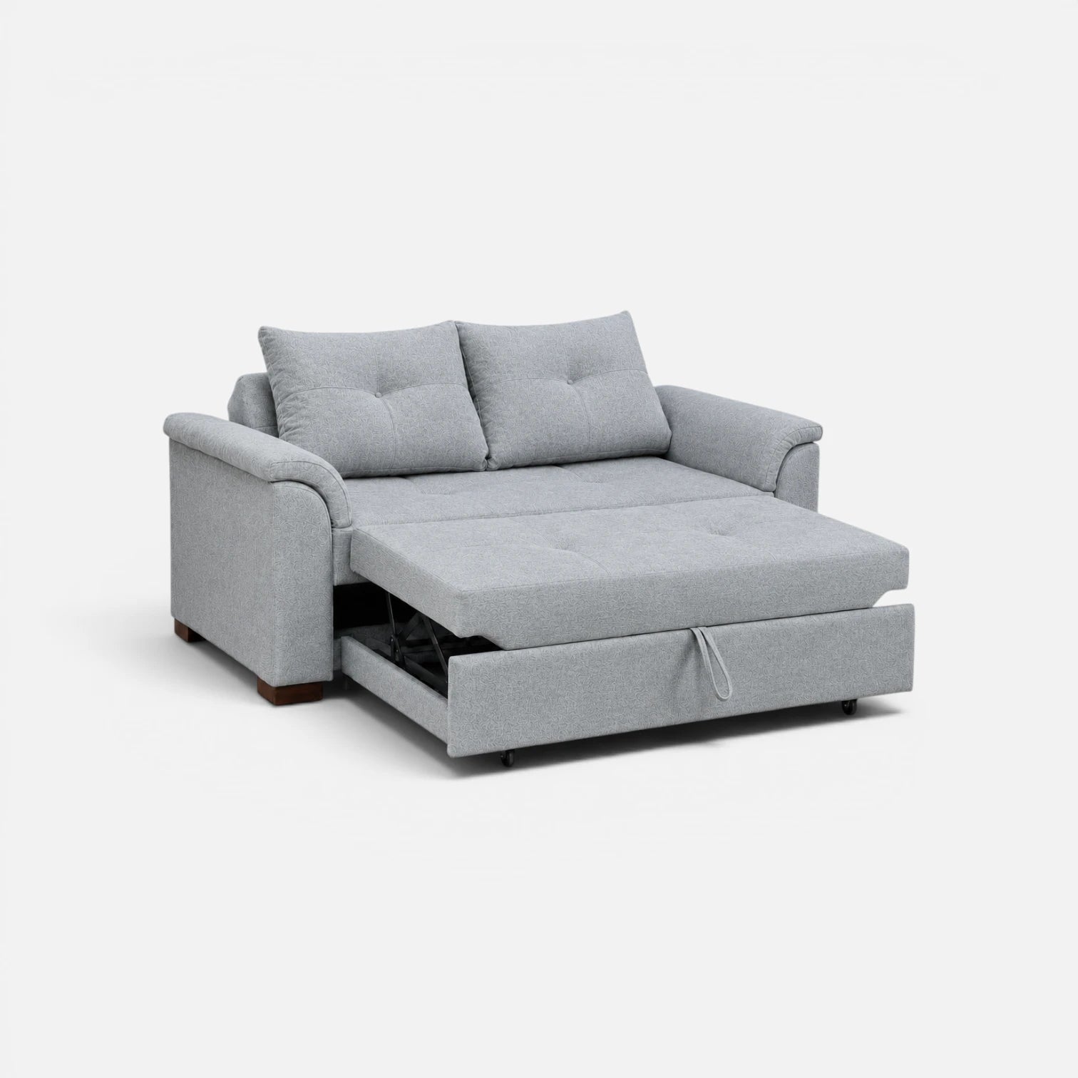 Sofá Cama Elena Tela Lino Finesse Gris