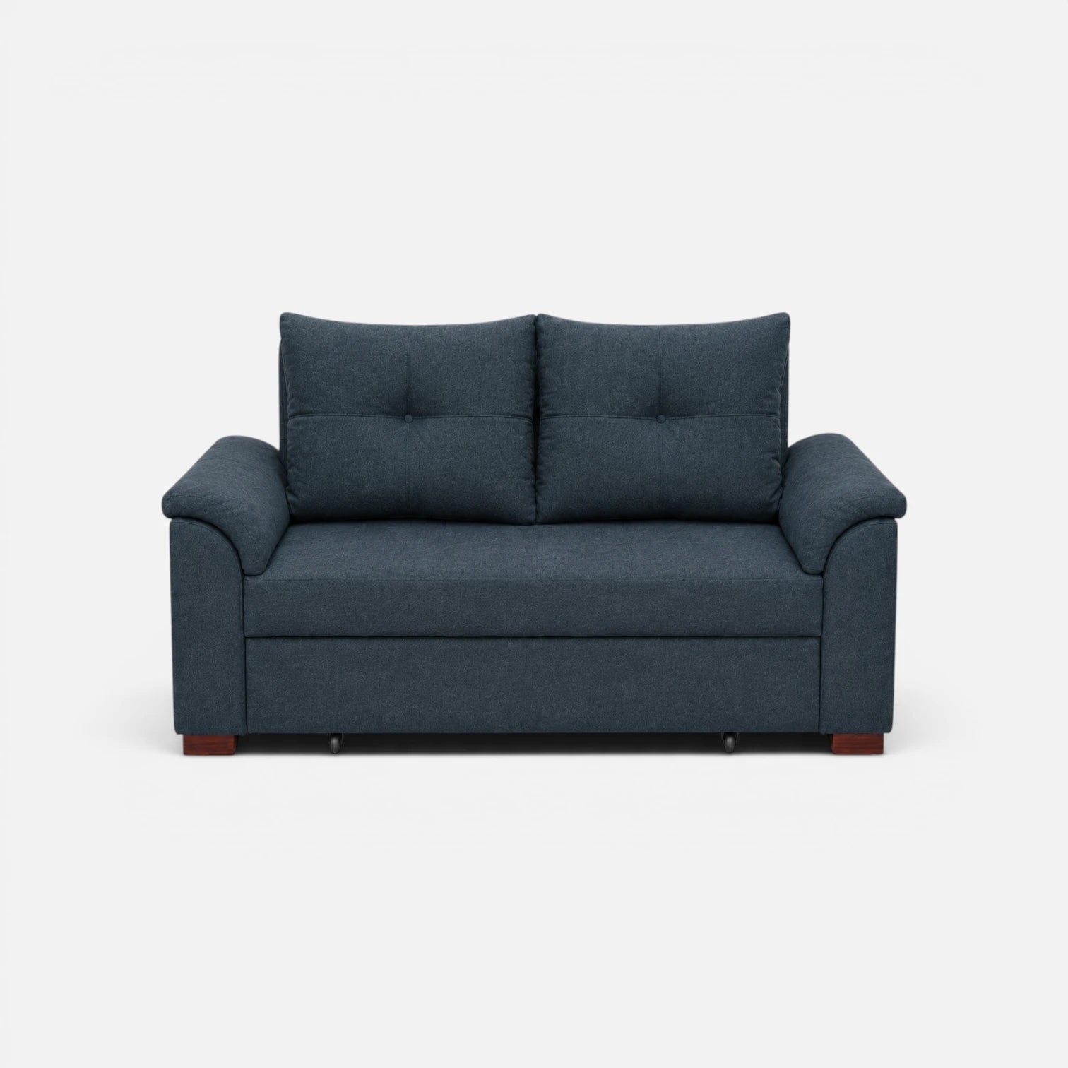 Sofá Cama Elena Tela Lino Finesse Gris Piedra