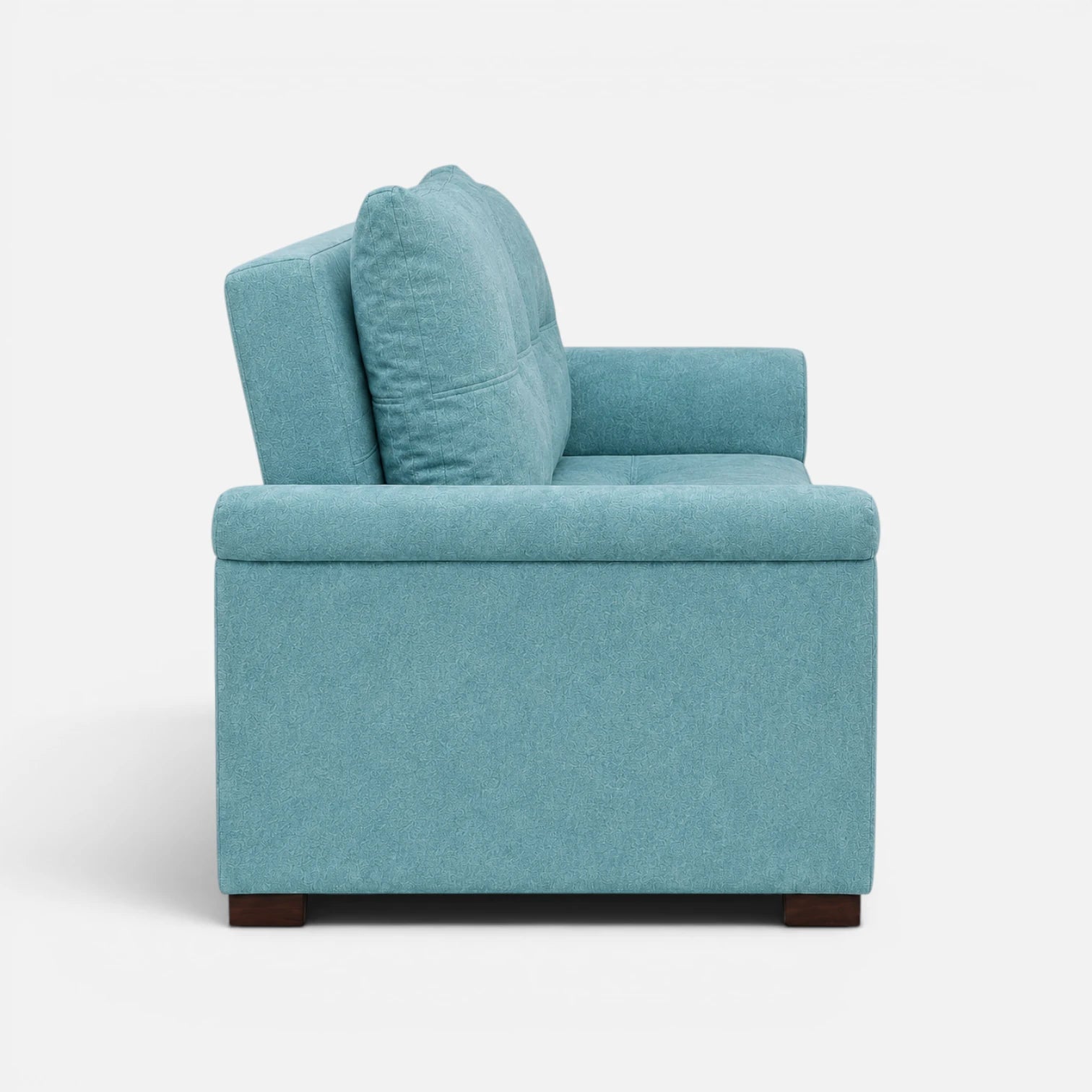 Sofá Cama Elena Tela Lino Finesse Verde Agua