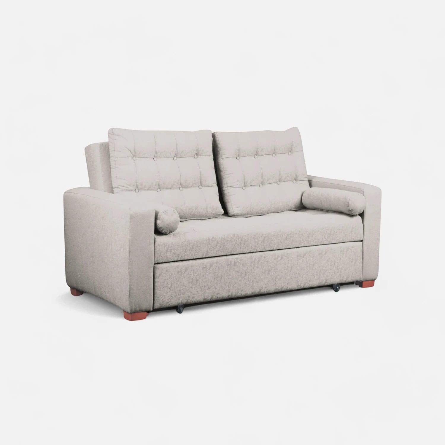 Sofá Cama Ciprés - Tela Lino Bahía Beige
