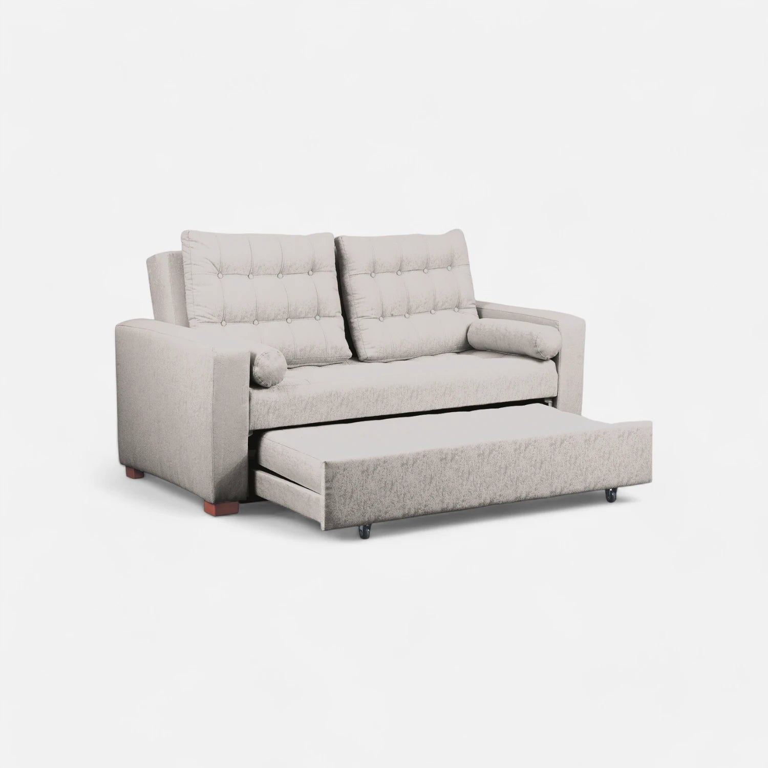 Sofá Cama Ciprés - Tela Lino Bahía Beige