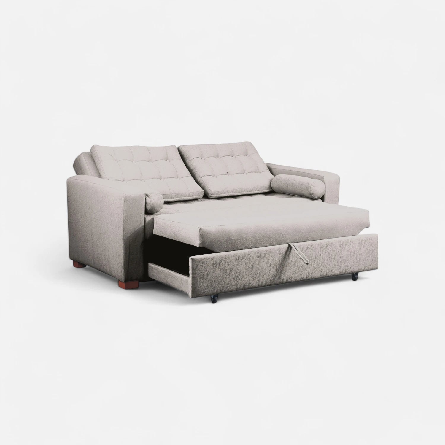 Sofá Cama Ciprés - Tela Lino Bahía Beige