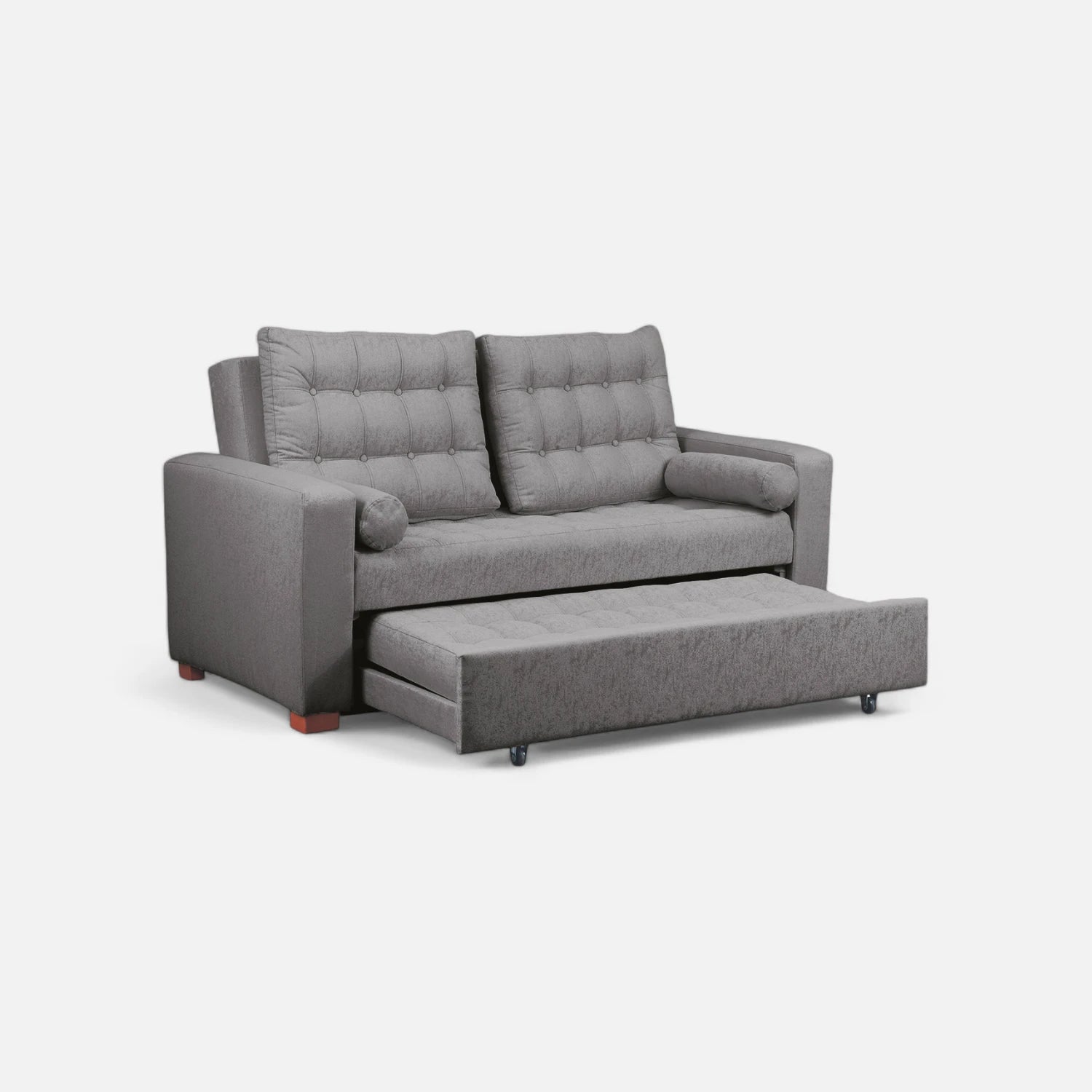 Sofá Cama Ciprés - Tela Lino Sidelli Gris