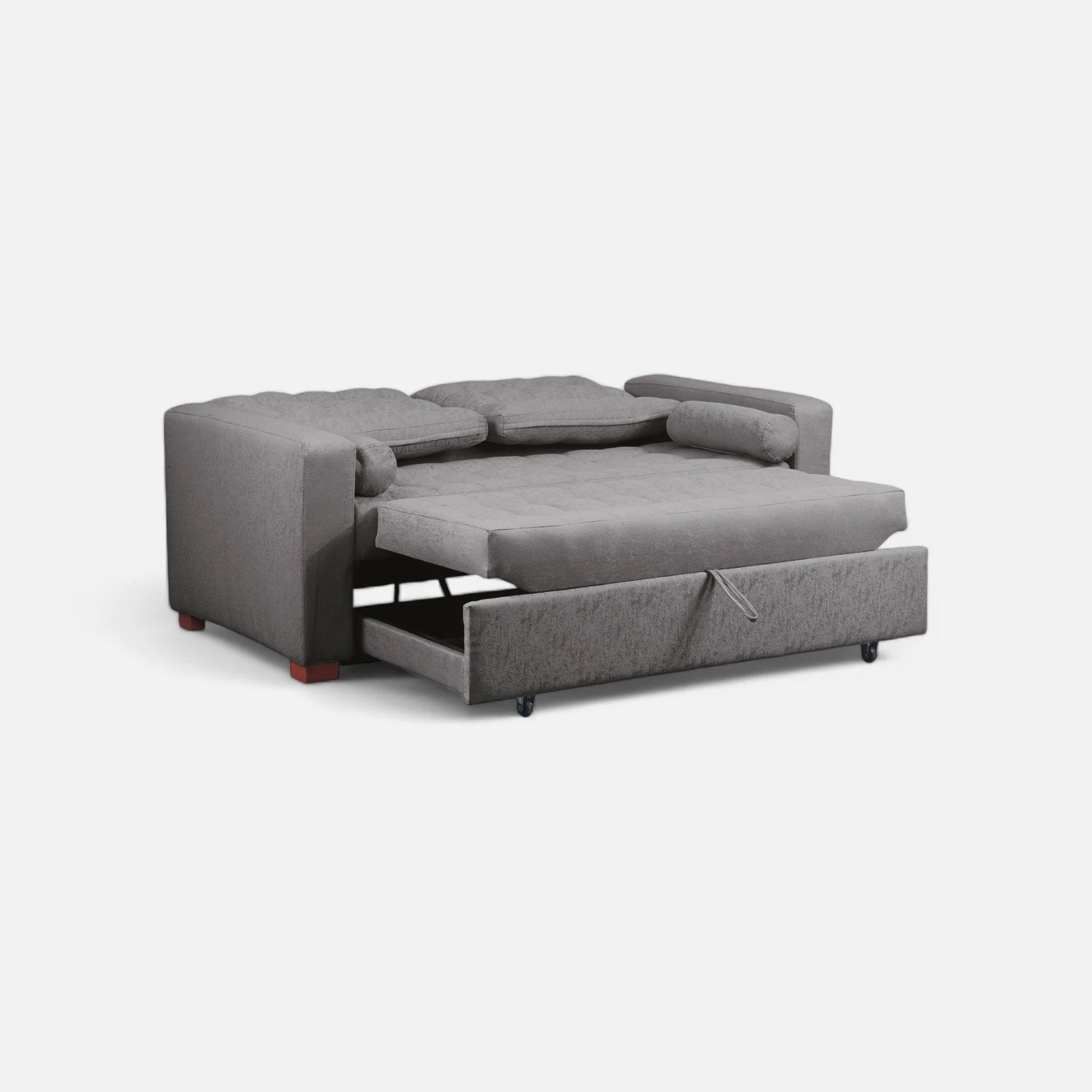 Sofá Cama Ciprés - Tela Lino Sidelli Gris