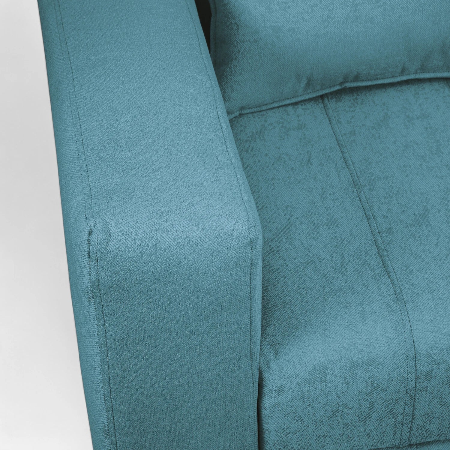 Sofá Cama Olivia - Tela Lino Sidelli Azul Claro