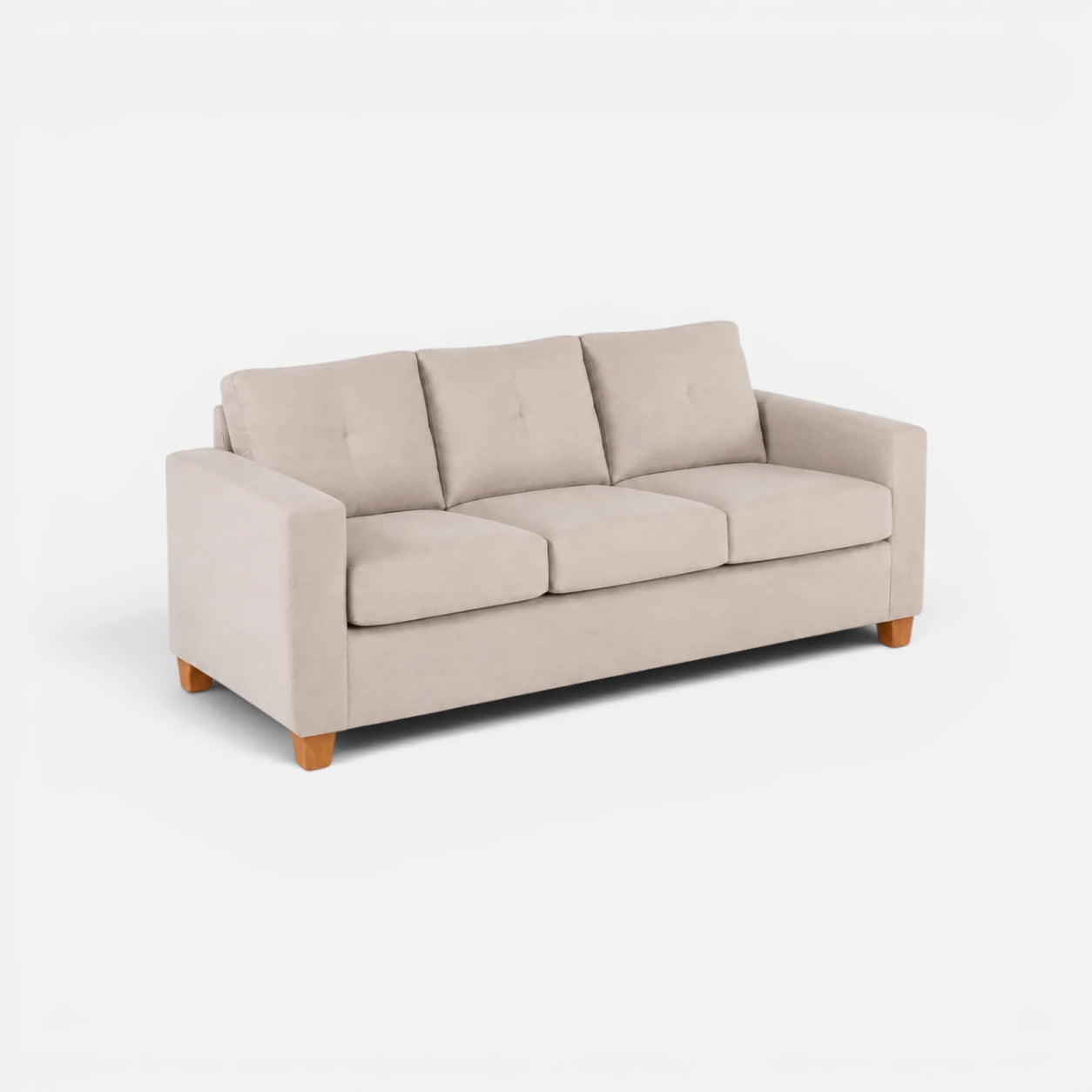 Sofá Magic 3 Cuerpos - Tela Lino Beige