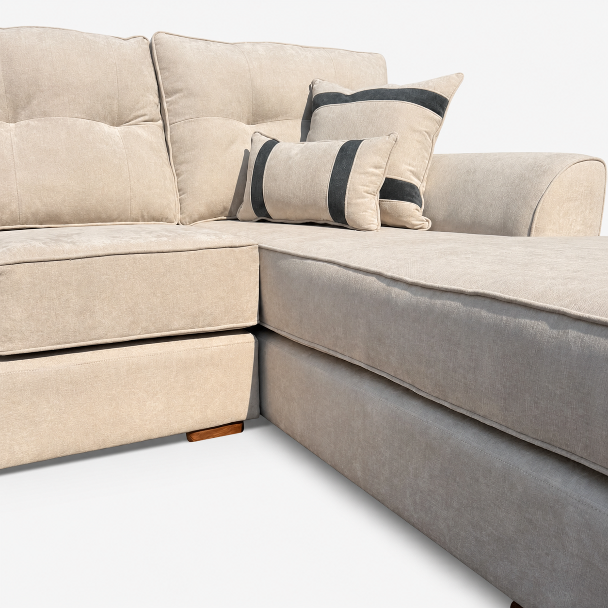 Seccional Monik Derecho - Tela Lino Finesse Beige