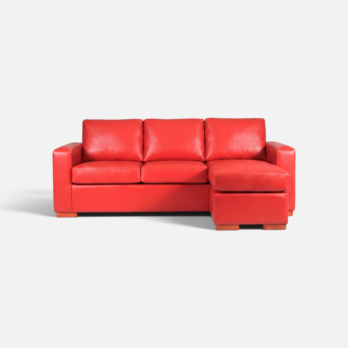 Seccional Magic - Cuero Sintético Pu Rojo