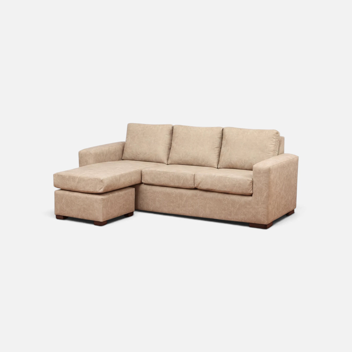 Seccional Magic - Cuero Sintético Auris Beige
