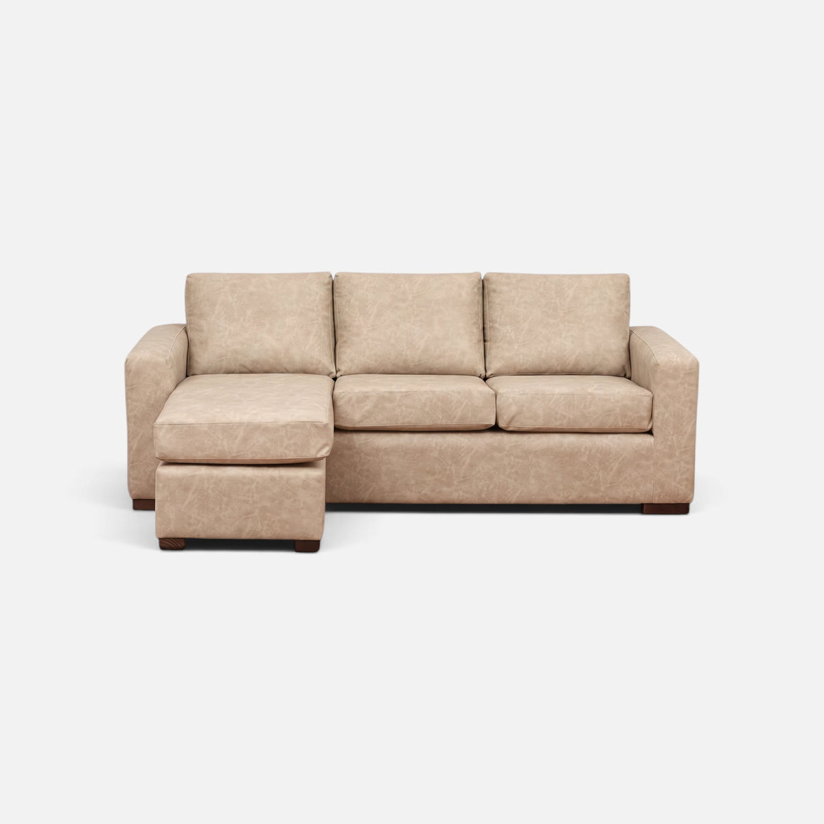Seccional Magic - Cuero Sintético Auris Beige