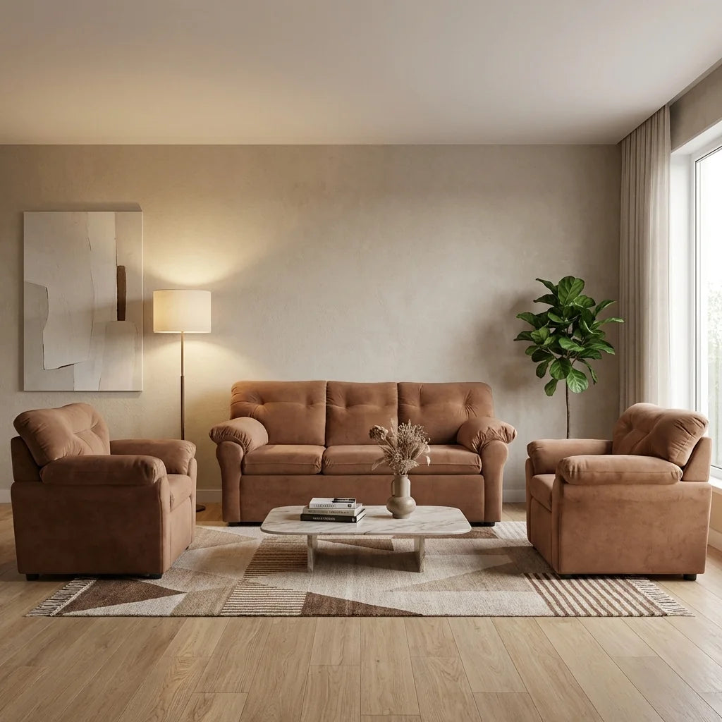 Living América 311 - Tela Felpa Tostado