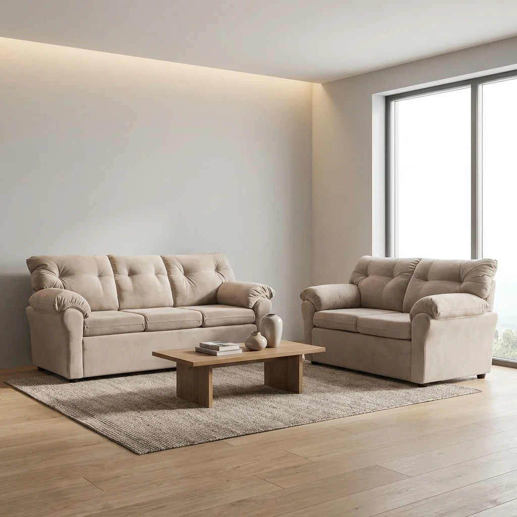 Living América 32 - Tela Felpa Beige