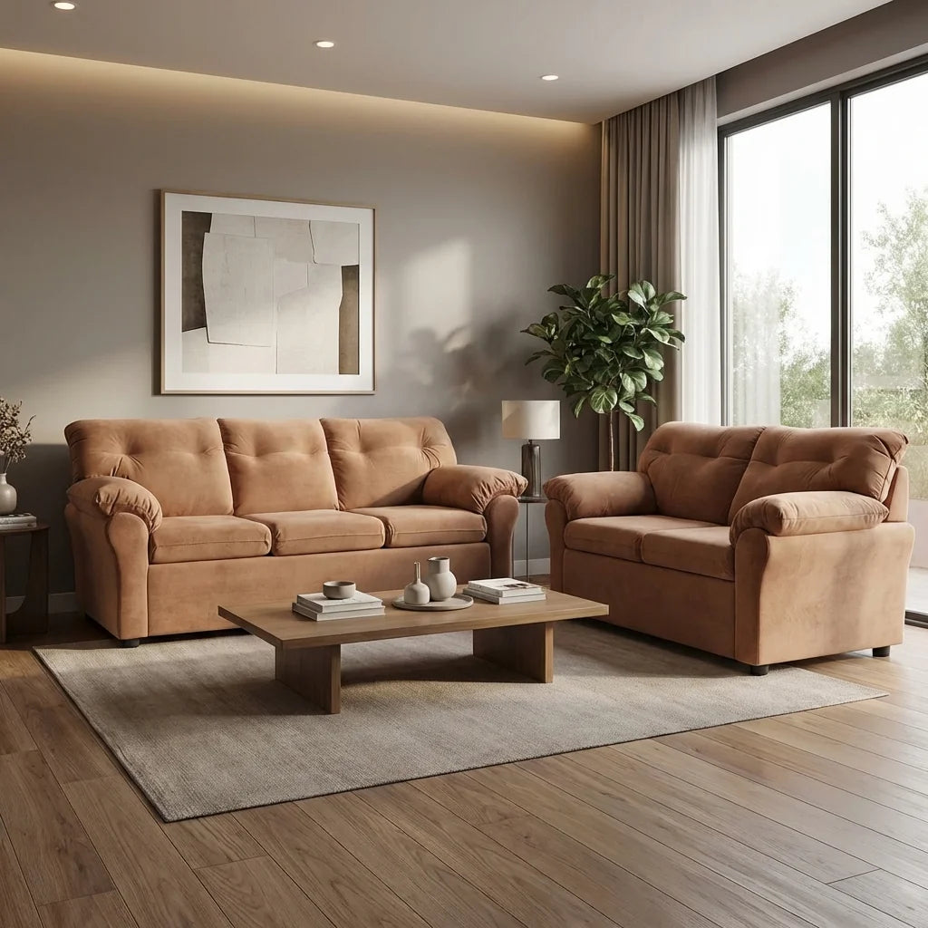 Living América 32 - Tela Felpa Tostado