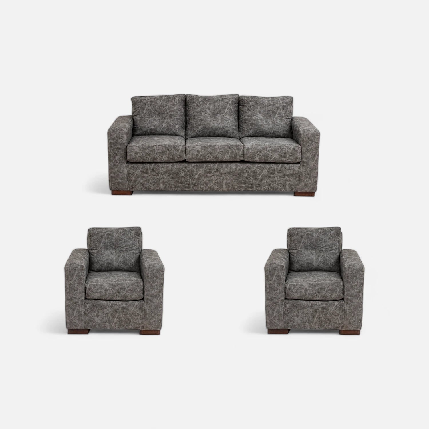 Living Franco 311 - Cuero Sintético Auris gris