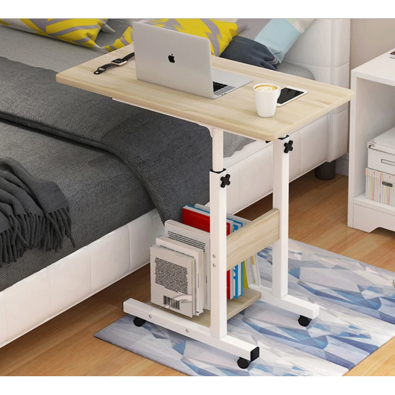 Mesa de computador ajustable roble