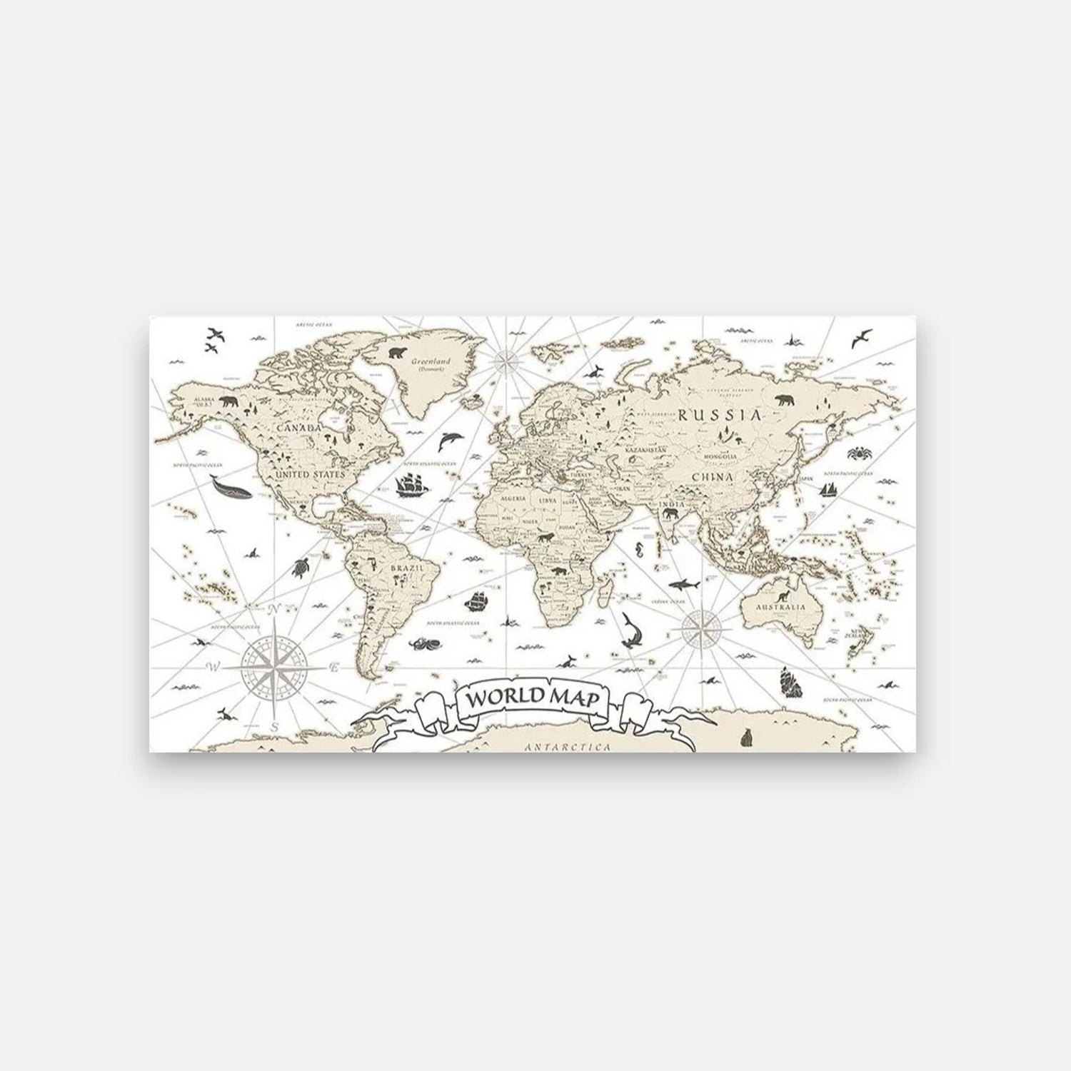 Office Pad The World