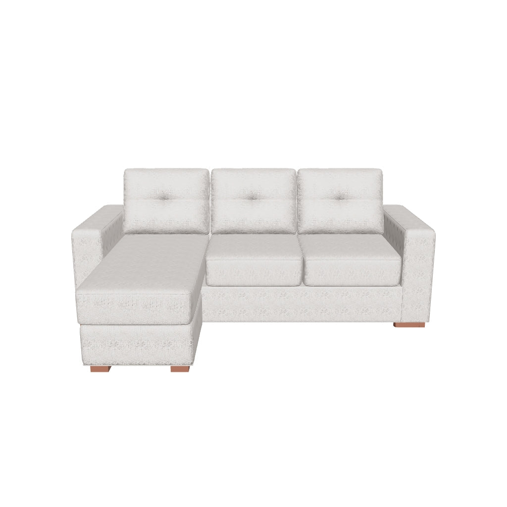 Seccional Magic tela lino Bahía Beige - modelo 3D
