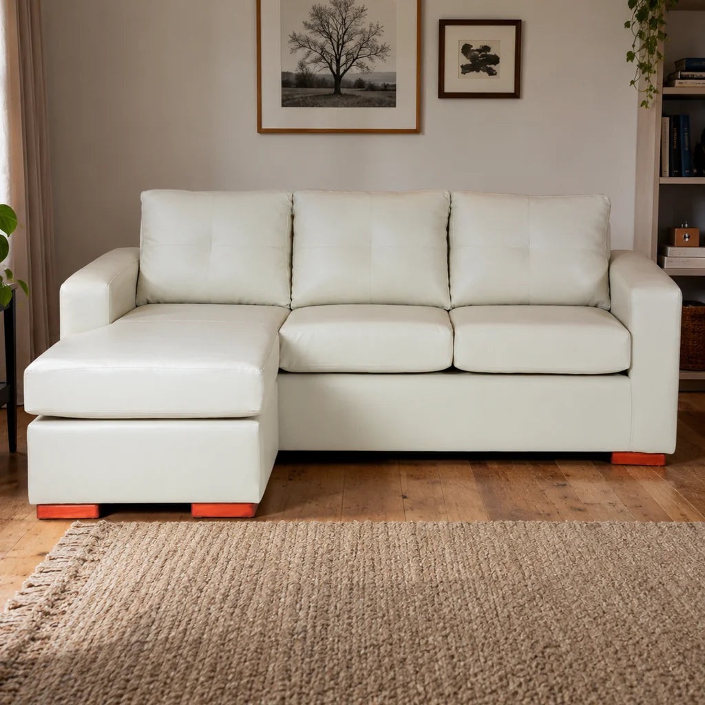Seccional Magic - Cuero Sintético Pu Beige