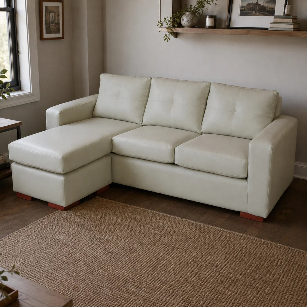 Seccional Magic - Cuero Sintético Pu Beige