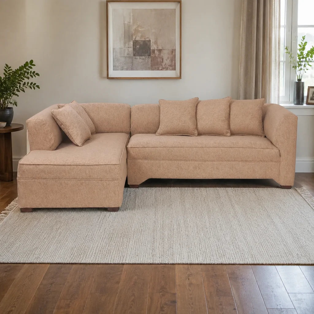 Seccional Metropolitan Izquierdo - Tela Lino Sidelli Beige