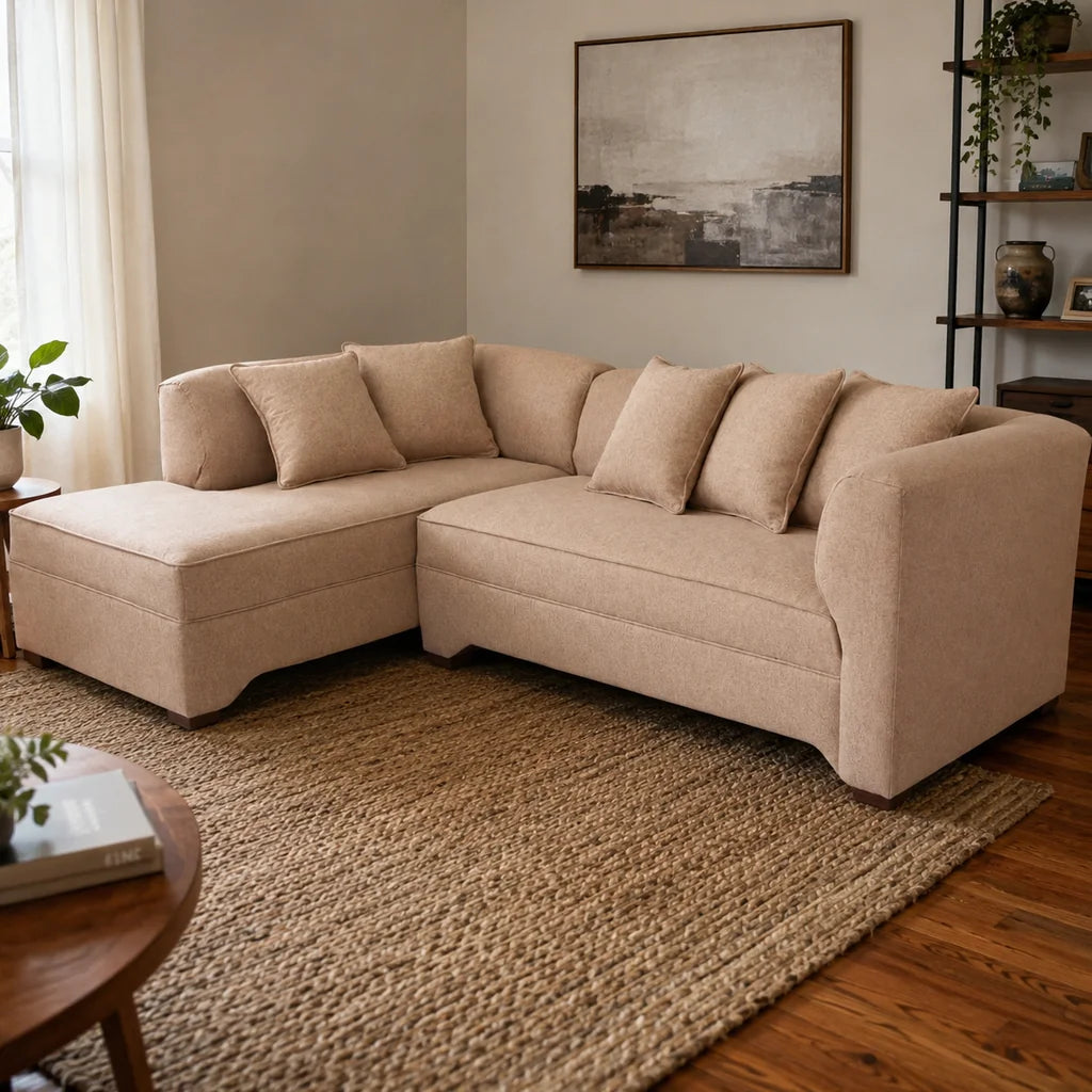 Seccional Metropolitan Izquierdo - Tela Lino Sidelli Beige