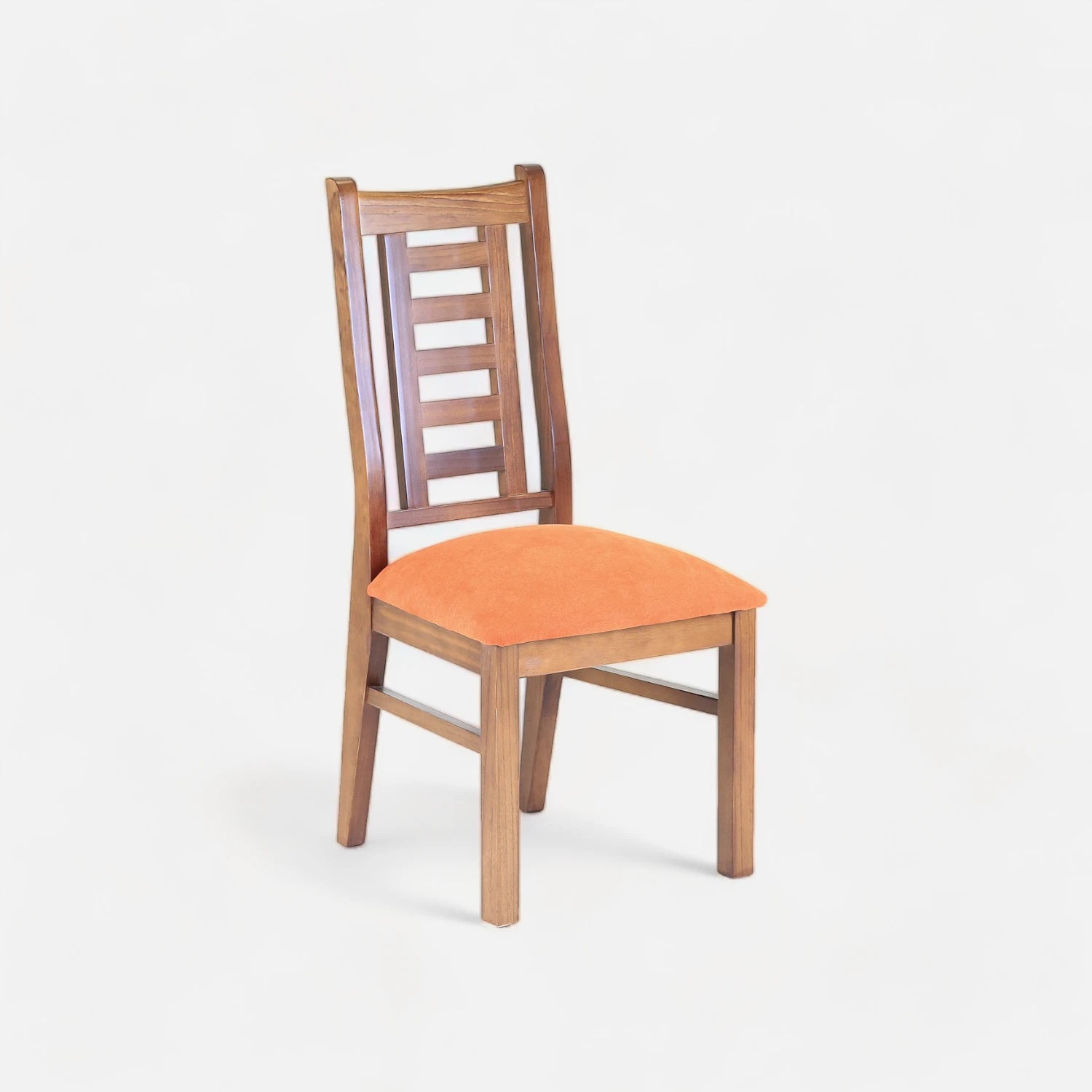 Silla Comedor Nogal Naranjo