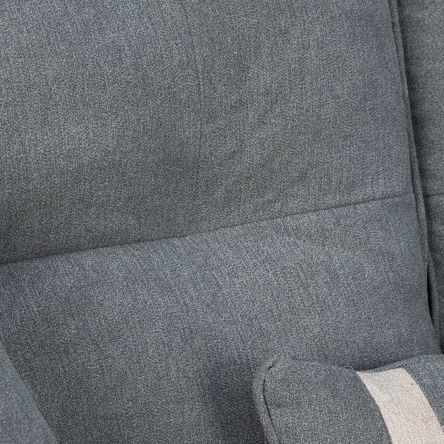 Sofá Monik 3 Cuerpos - Tela Lino Finesse Gris Neutro