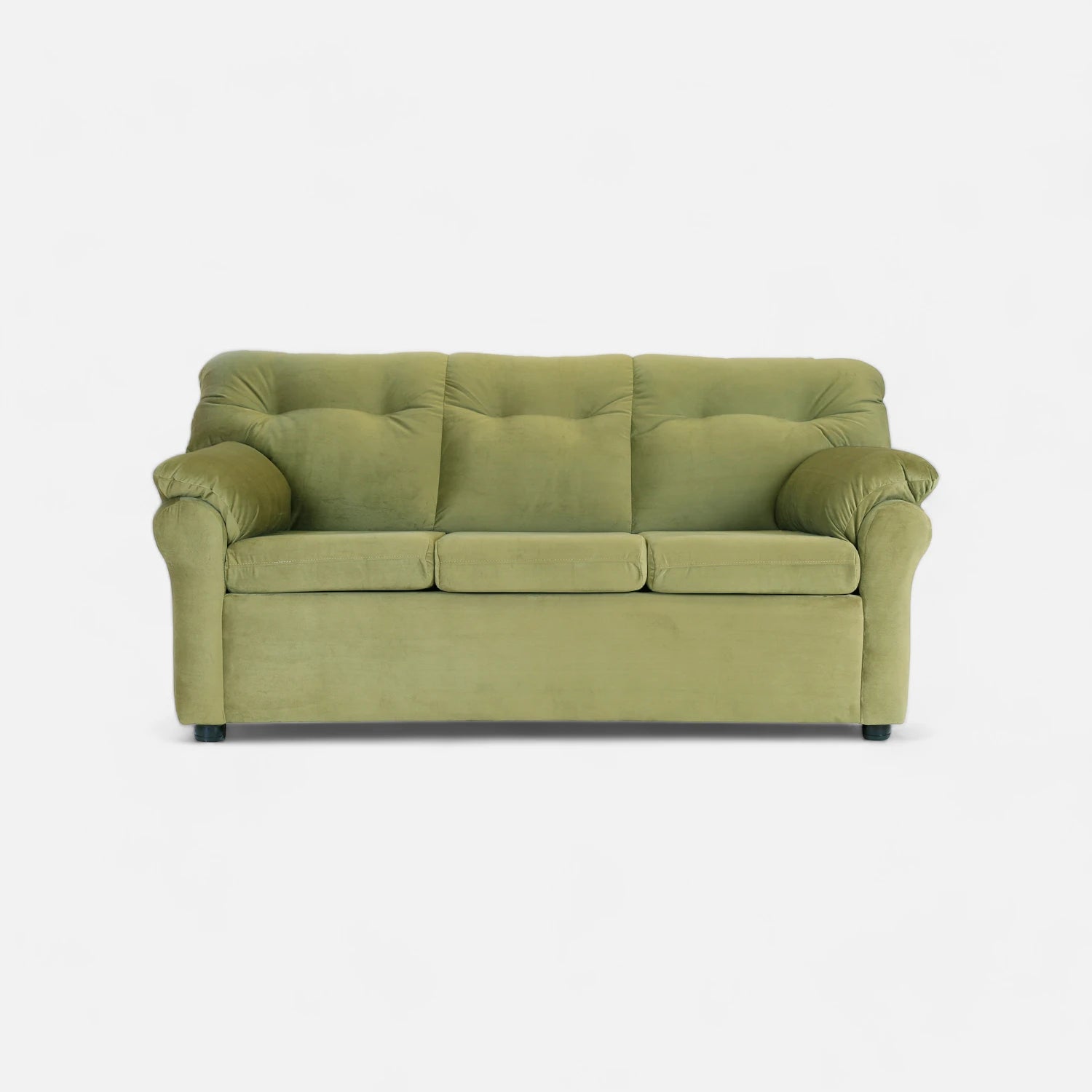 Living América 321 - Tela Felpa Verde Musgo