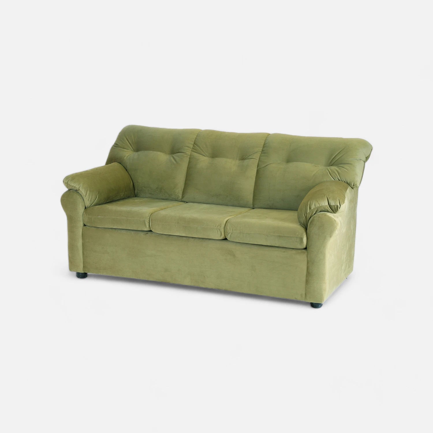 Living América 321 - Tela Felpa Verde Musgo