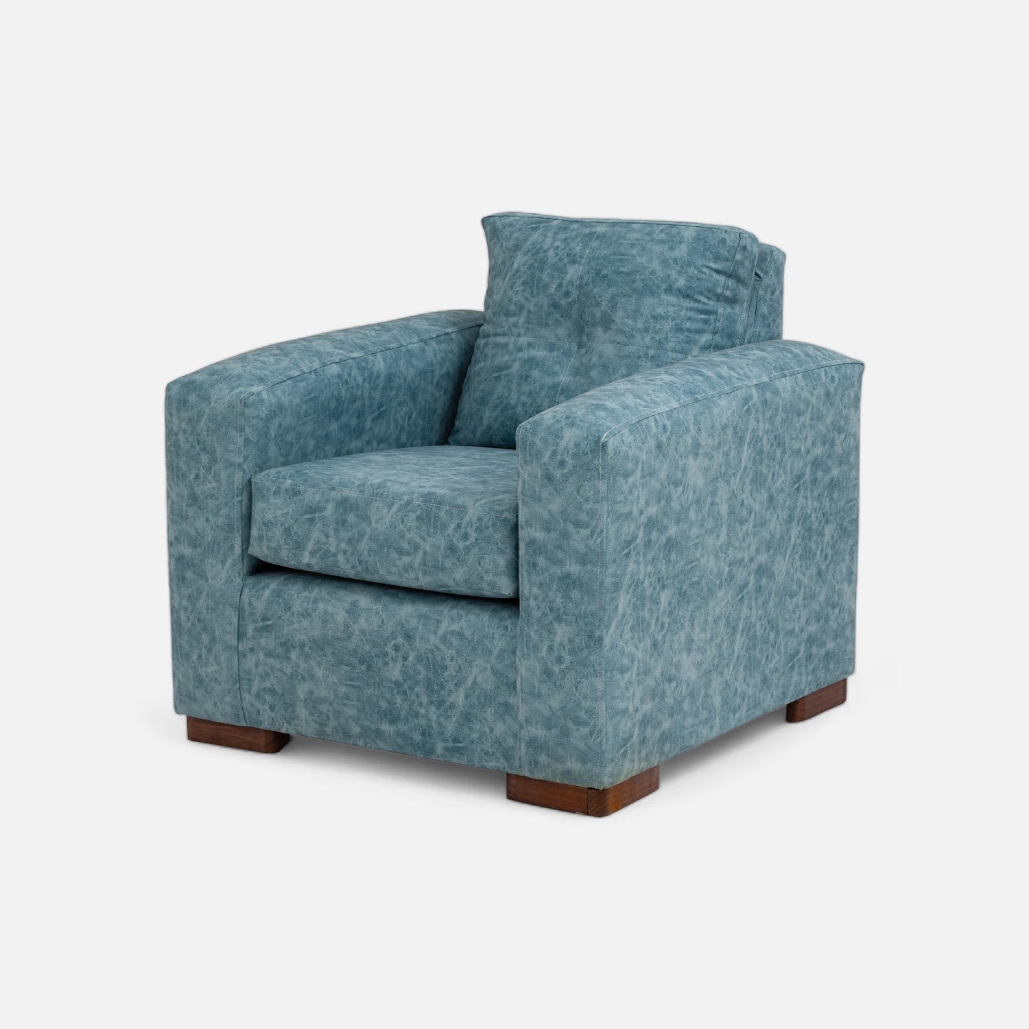 Living Franco 311 - Cuero Sintético Auris Azul Claro
