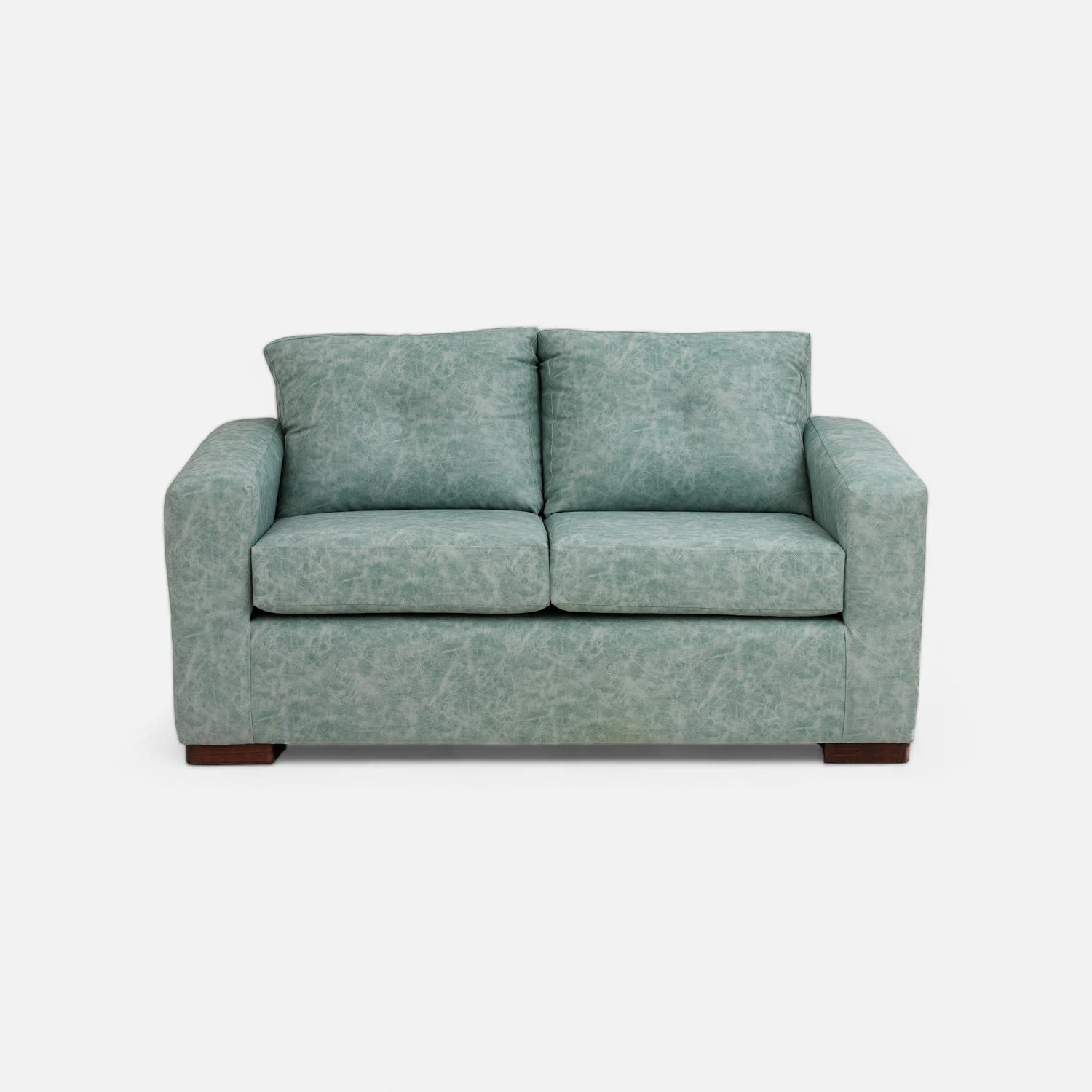 Living Franco 321 - Cuero Sintético Auris Verde Agua