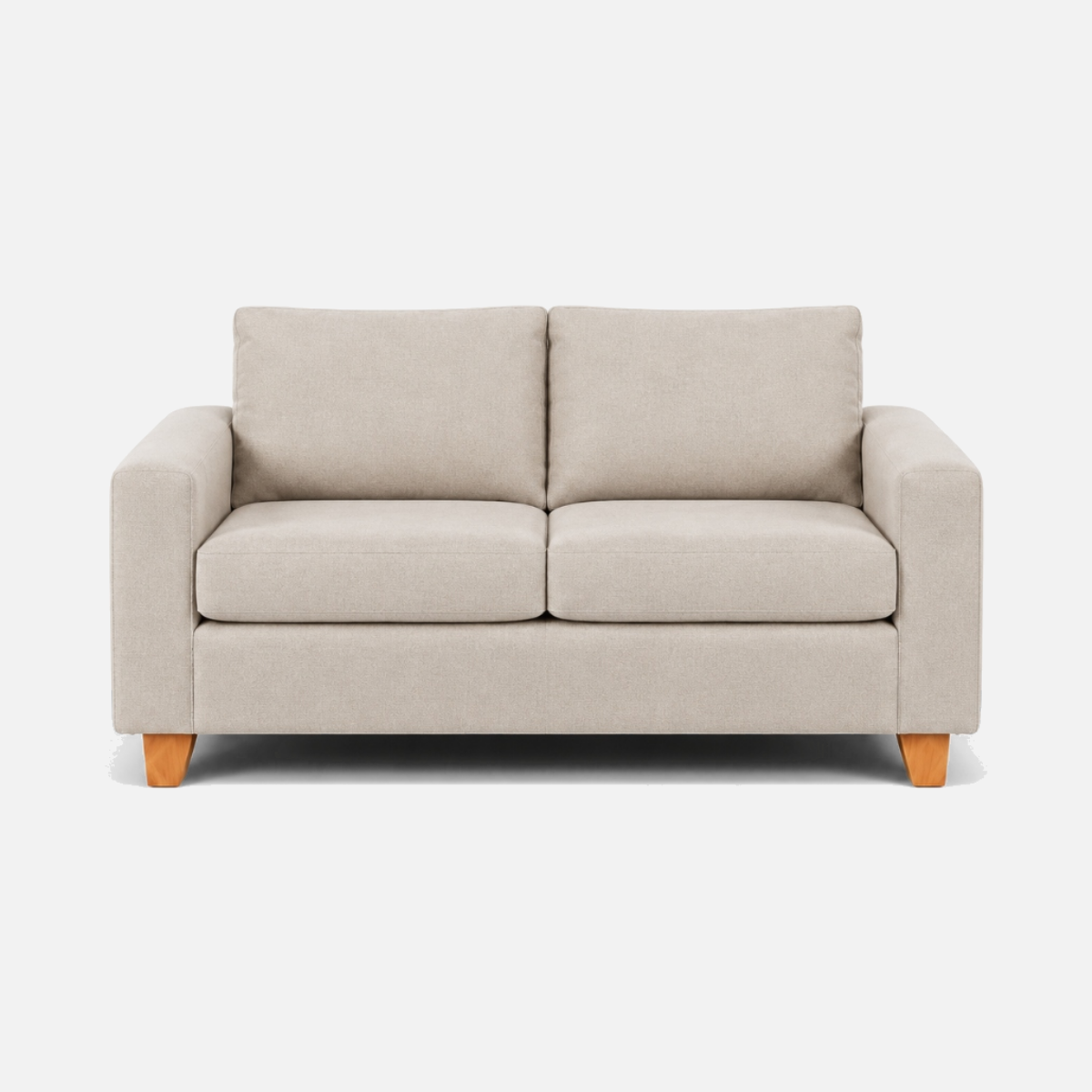 Sofá Magic 2 Cuerpos - Tela Lino Finesse Beige vista frontal