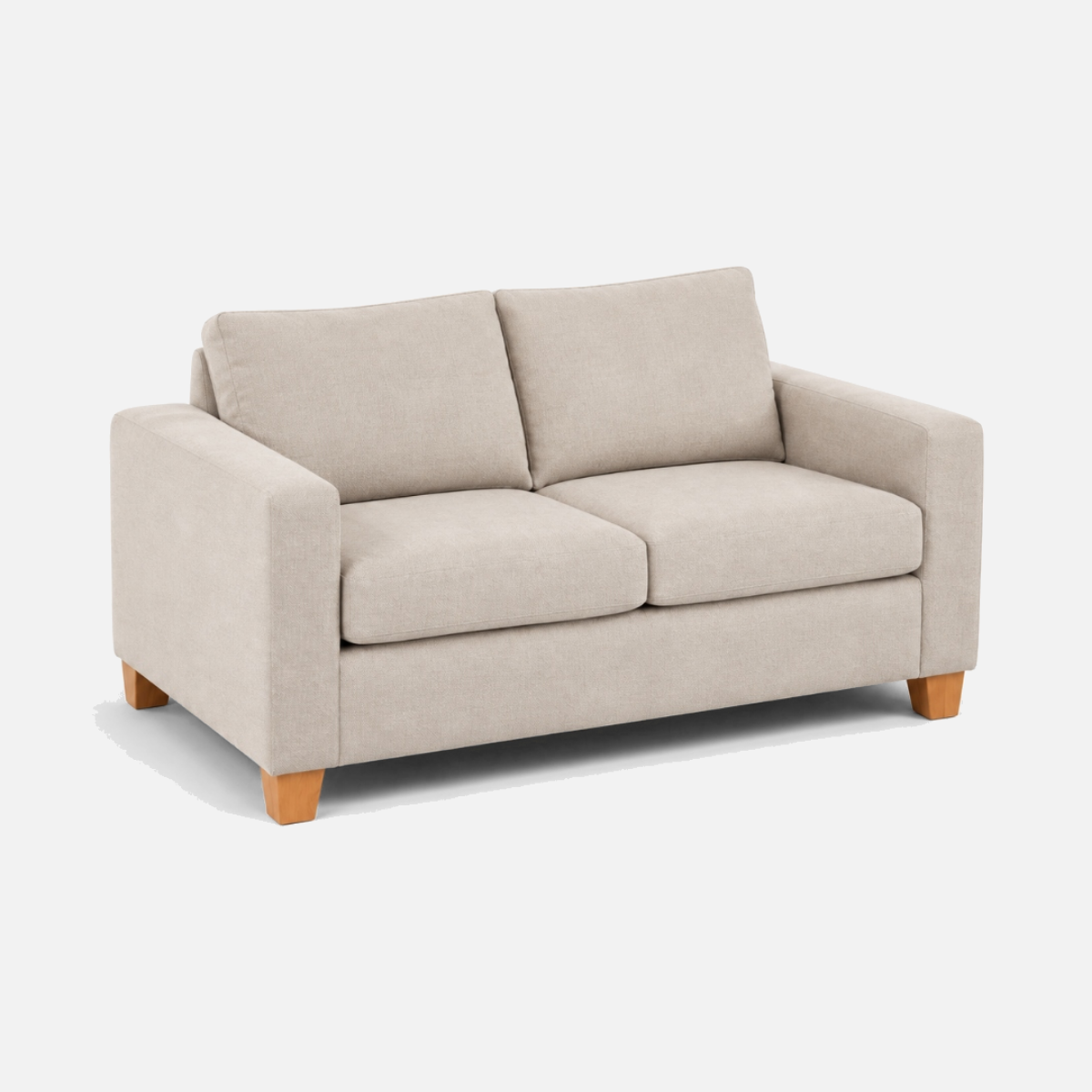 Sofá Magic 2 Cuerpos - Tela Lino Finesse Beige vista perspectiva
