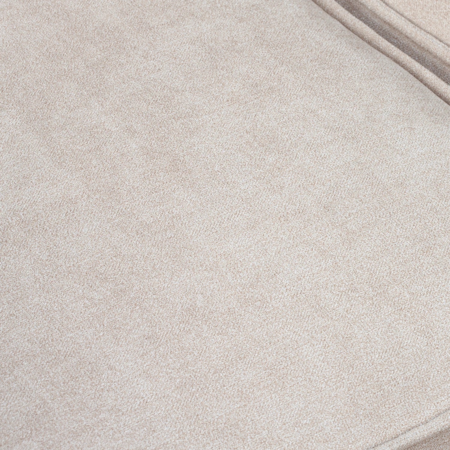 Sofá Modular 3 cuerpos y 2 Poufs  - Tela Lino Finesse Beige